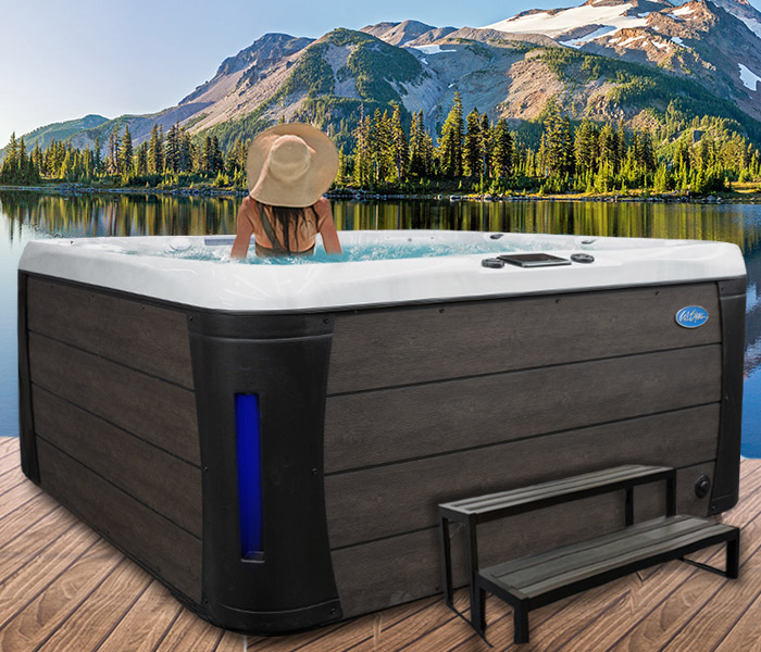 Calspas hot tub being used in a family setting - hot tubs spas for sale Glendale